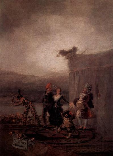 Francisco de Goya Wanderkomodianten